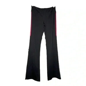 Forever21 Y2K Flare Polka Dot Workout/Gym Mesh Pants